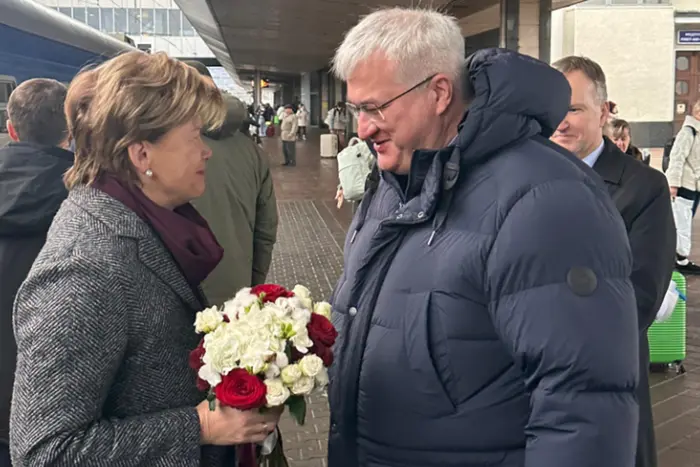 В Україну прибула голова МЗС Латвії